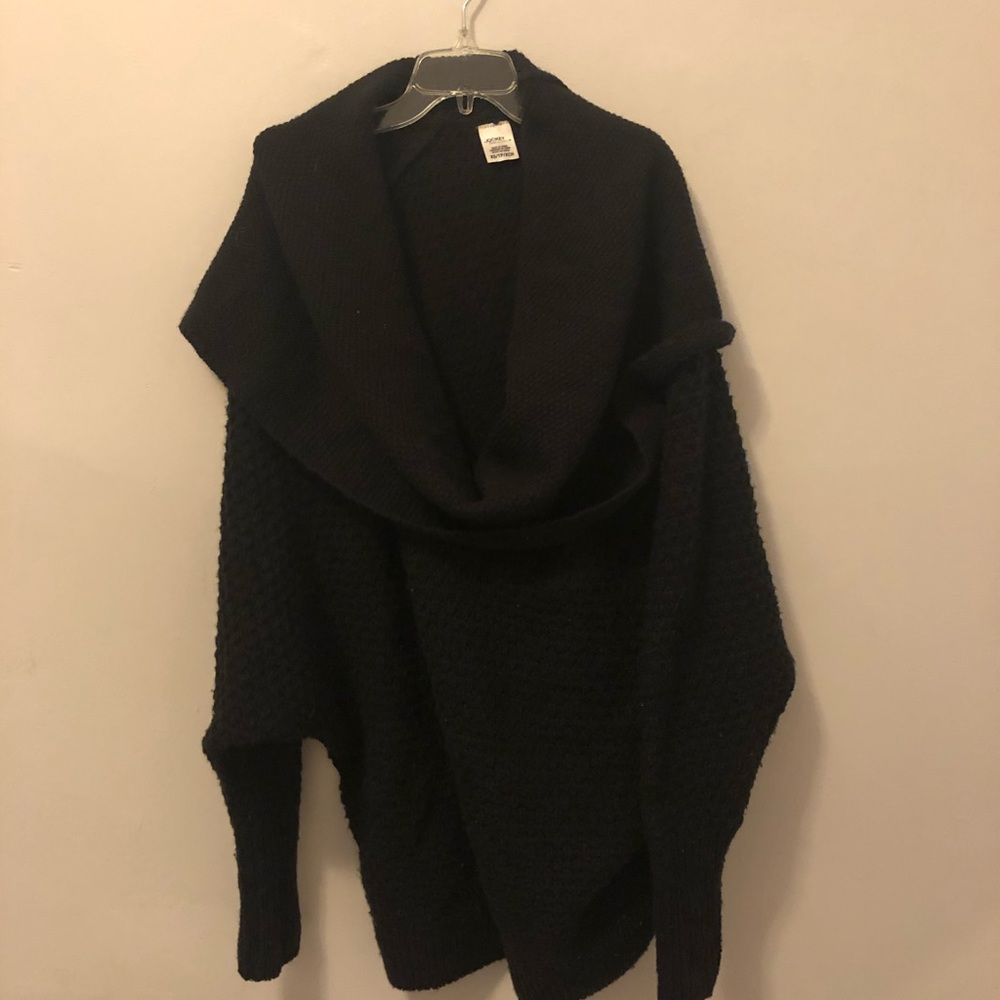 Black cowl neck sweater